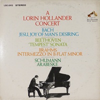 RCA Victor Red Seal : Hollander - Beethoven, Brahms, Schumann